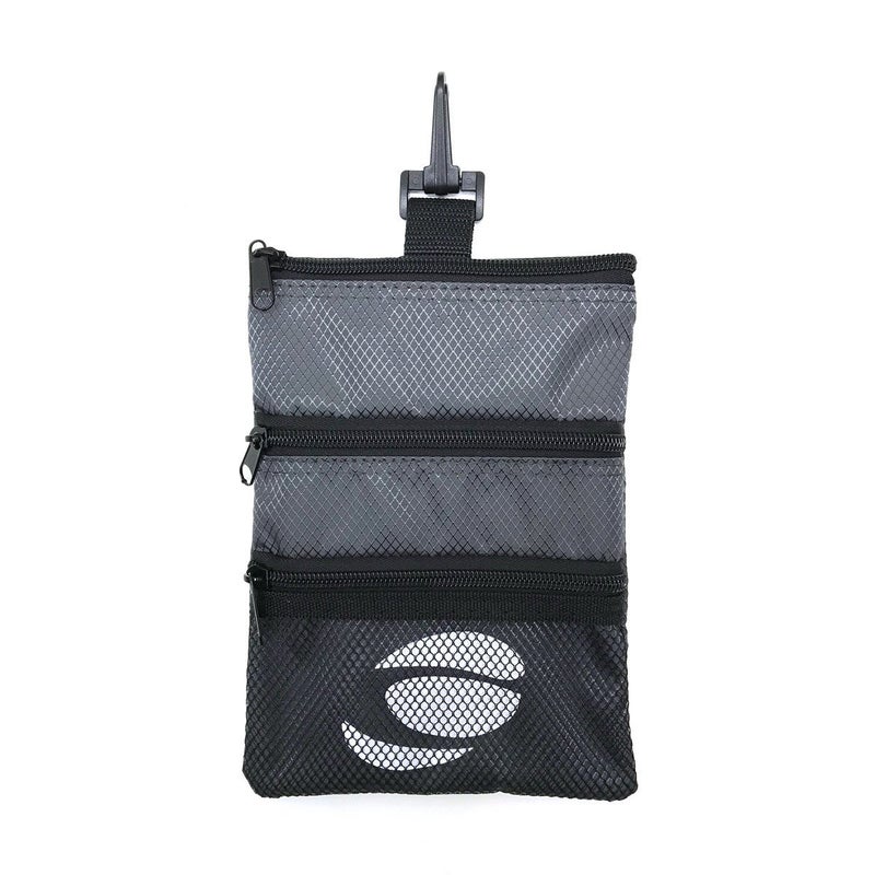 Orlimar Golf Detachable Accessory & Valuables Pouch, Sage Grey, Golfing Accessories for Men and Women, Tee Cell Phone Essentials Holder, Golf Bag Organizer with Clip - Image 1
